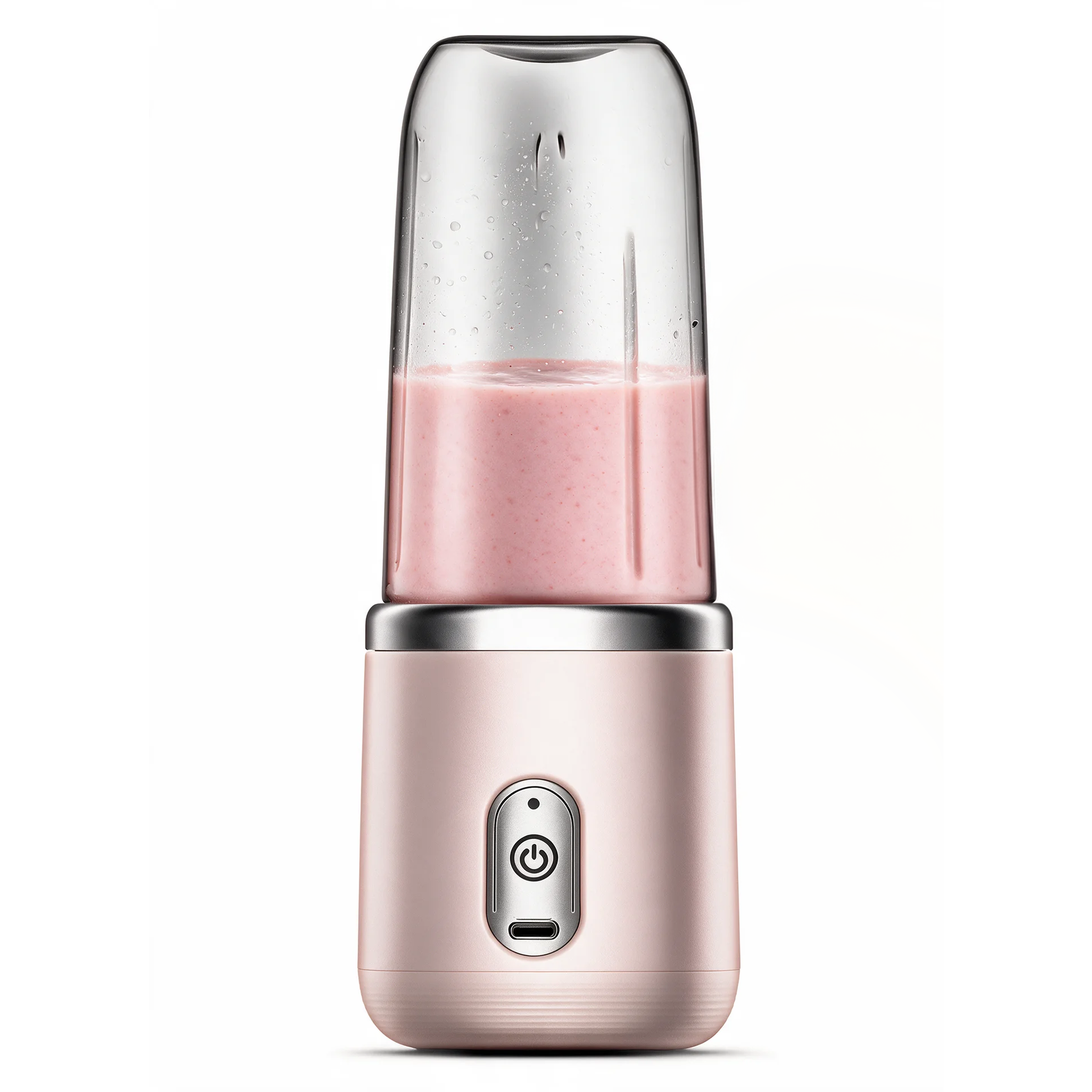 Portable Blender with 6 Blades, USB-Rechargeable Smoothie Cup